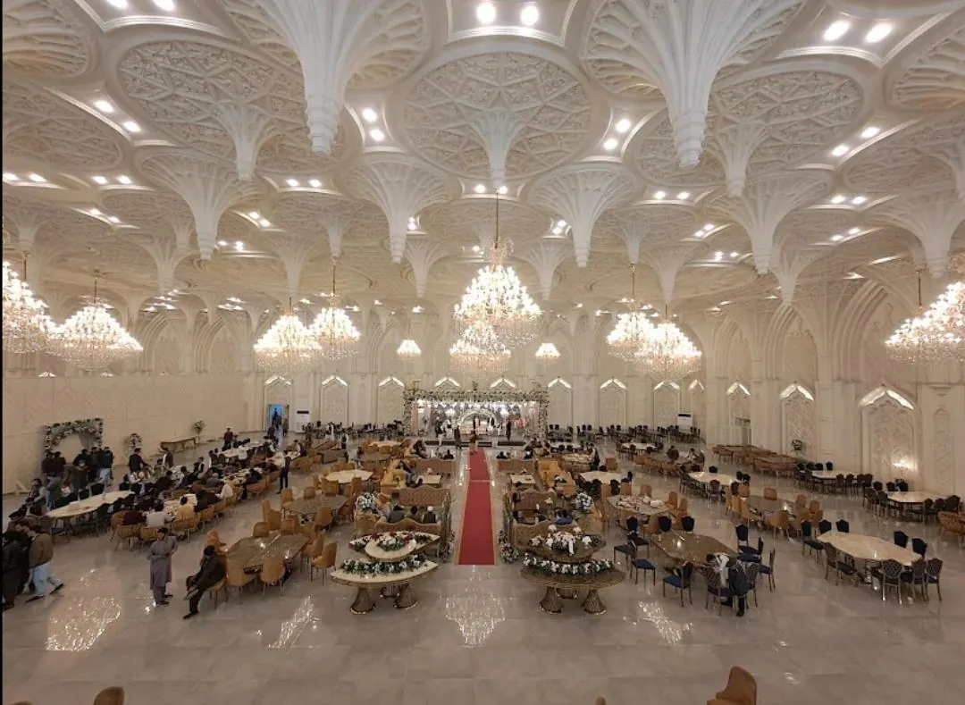 Grand banquet celebration setting at The Gopal Bagh & Resort in Jaipur